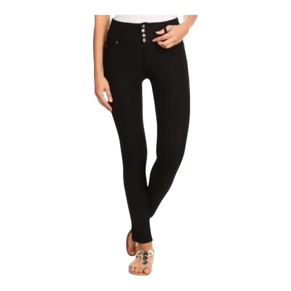 Yelete Women's High Waist Super Skinny Pants Stretch  Small NWT